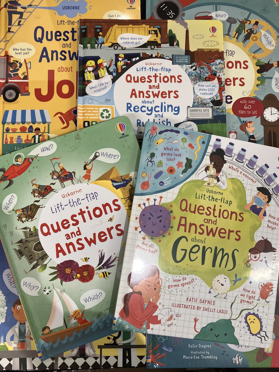 4階洋書】Usborne社の学べる絵本シリーズから、科学の様々な分野の疑問