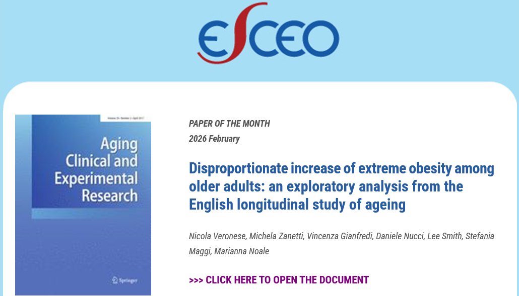 Aging Clinical and Experimental Research tweet media