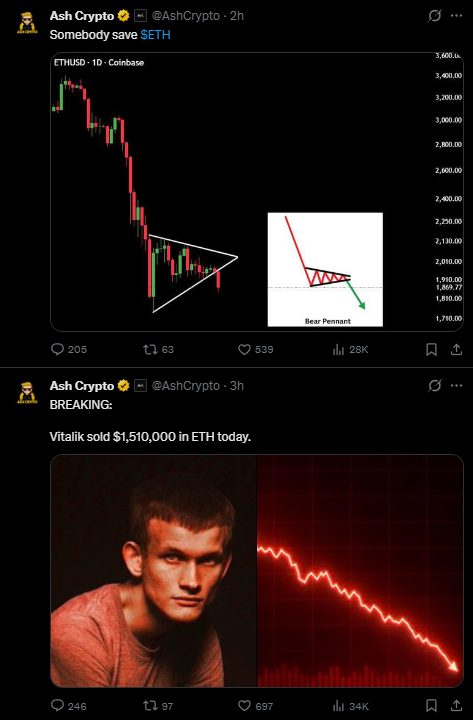 Can someone pls give me at least 1 reason to follow <a href="/AshCrypto/">Ash Crypto</a> ?