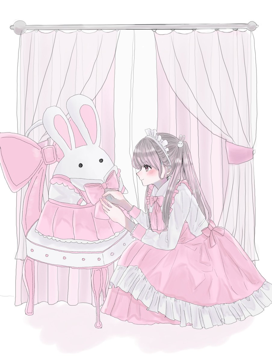 おそろいにしようね🎀🐰