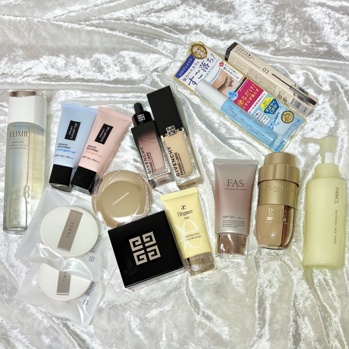 先週爆買いしたコスメたち☺️ ベースメイク系をメインで揃えました