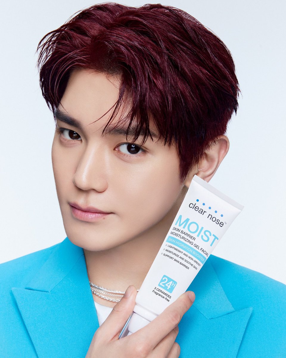 클리어노즈 인스타그램 #태용 

Let’s glow together with Clear Nose Skincare.
NCT TAEYONG Clear Nose Brand Ambassador. Only one Moist I pick is “Moist Clear Nose”🩵

#CLEARNOSExTAEYONG