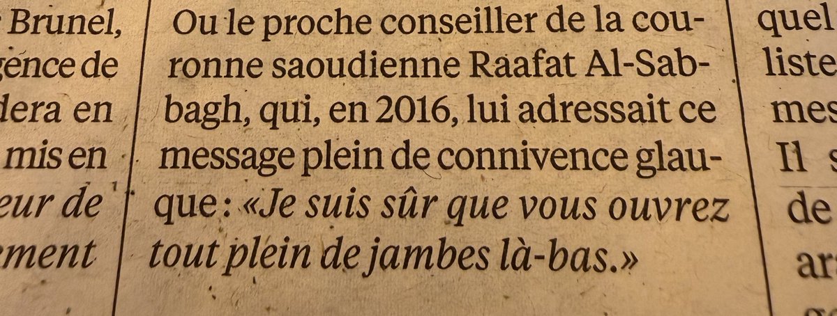 guybirenbaum's tweet photo. Dans l’enquête édifiante de @libe consacrée à la branche française des #EpsteinFiles (signée par @AdrienFranque @juliengester et @laurent_leger) tout est ahurissant et donne la nausée ; comme ce petit mail adressé à Epstein … https://t.co/F2lsR0XOOV