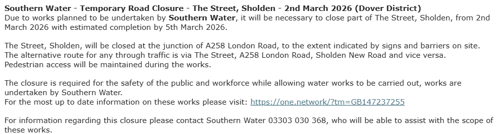 KCC Highways tweet media