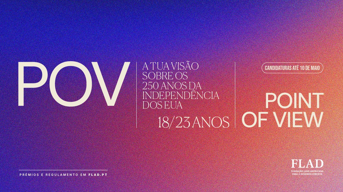 Fundação Luso-Americana para o Desenvolvimento tweet media