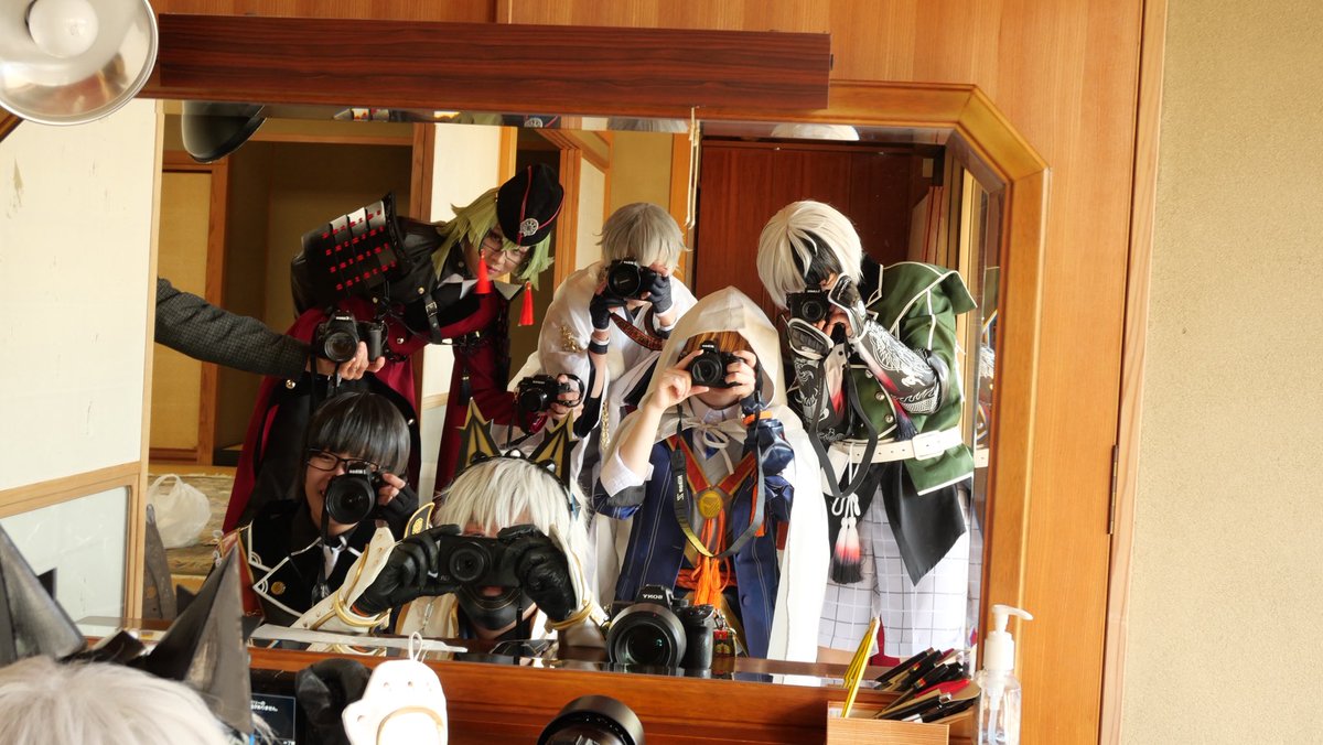 昨日の併せの人数に対してのカメラ台数何回見てもおかしくてバグるwww