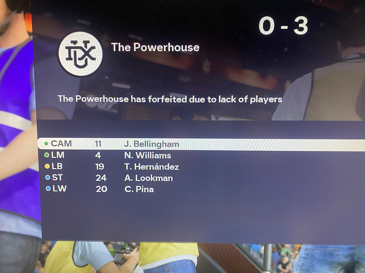 One of my opponents got a bit stressed during the game 😂