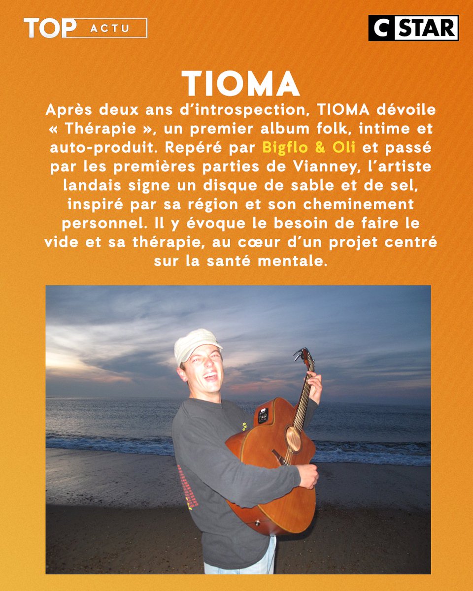 CStar's tweet photo. Un retour très attendu pour Angèle, une version orchestrale de « Mauvais Garçon » par Héléna ... 🥰
🎶 Les actualités musicales de la semaine c’est dans le #TOPactu ⤵️ https://t.co/TiQFQ0UgCY