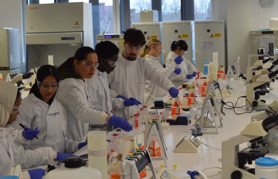 University of Staffordshire Biomedical Science tweet media