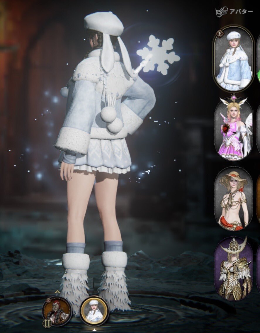 新衣装よきよき🐇❄️✨ #ロードナイン