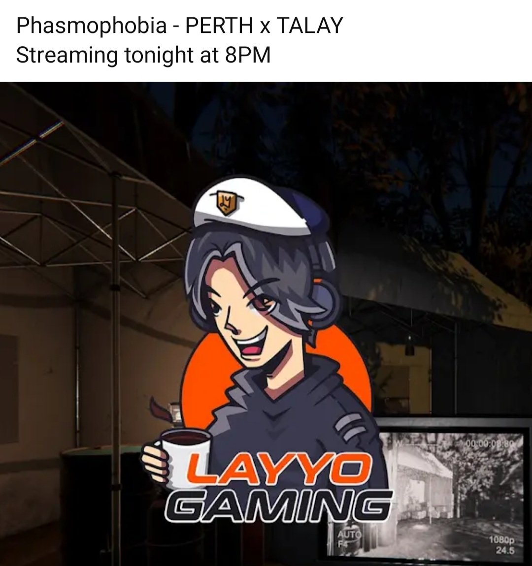 TalayJPN's tweet photo. Phasmophobia - PERTH x TALAY Streaming tonight at 8PM
ぱすれーコラボ配信！！
ホラゲーです！！
日本時間夜10時！！
#laylayyo #perthnakhun
#layyogaming #laylayyoutube
#เลบอกไม่หวาน https://t.co/S3Bpb0SB2w