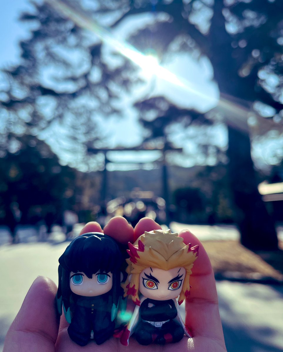u_y3ir's tweet photo. いい天気のなか、一緒に御参りできました☀️ https://t.co/fMVTFW3lEE