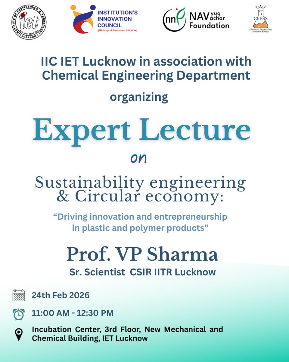 Navyug Navachar Foundation, IET Lucknow tweet media