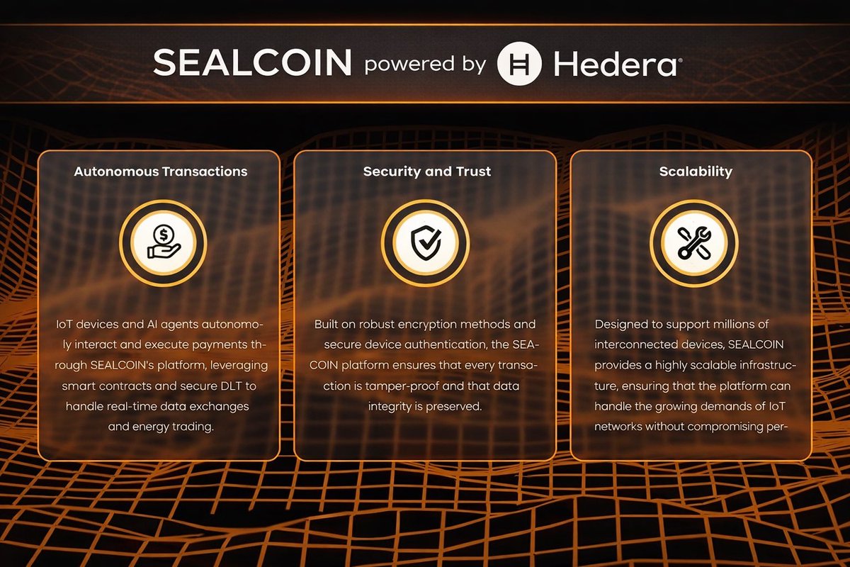 SEALCOIN on Hedera, Hardware Security Meets Verifiable Ledger

<a href="/Sealcoin_QAIT/">SEALCOIN</a> highlights three security building blocks in this post. Secure Elements, Role Based Access Control, and Certificates of Authenticity. This is not random marketing. It is essentially a trust architecture