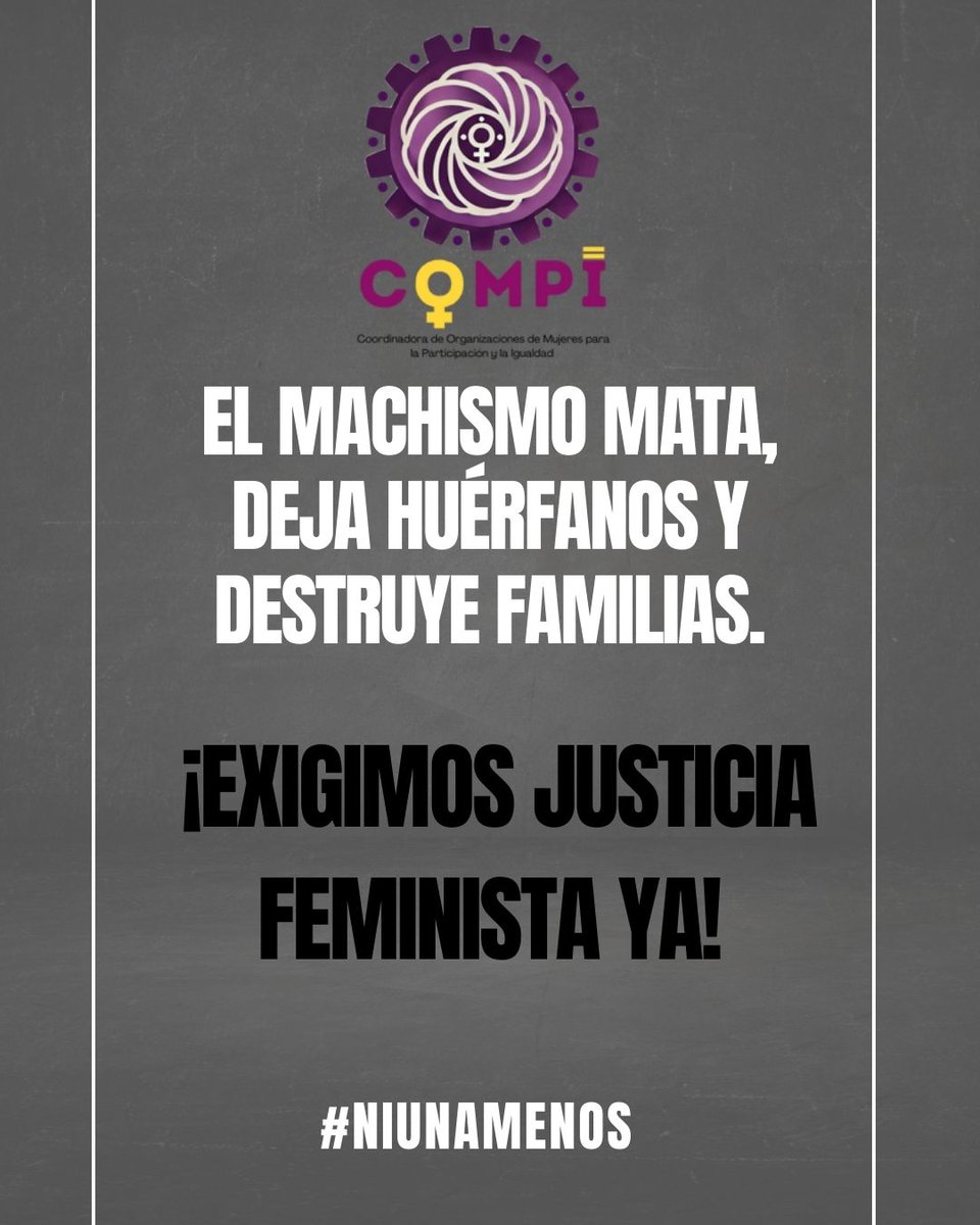 CoordinaCOMPI's tweet image. En 6 días: 6 hombres han asesinado a 4 mujeres y 2 menores, herido de gravedad a 3 mujeres y dejado huérfanos a 5 menores.
En 2026 ya son 16 mujeres asesinadas.
¿Qué MÁS tiene que pasar para que el terrorismo machista sea prioridad?
#NiUnaMenos #TerrorismoMachista #COMPI