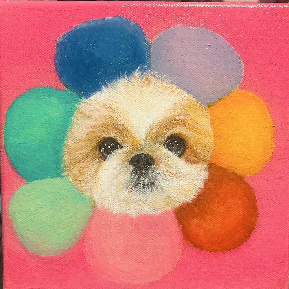 おすしちゃんカレンダーの原画 その2 ポンデずしちゃんです 続