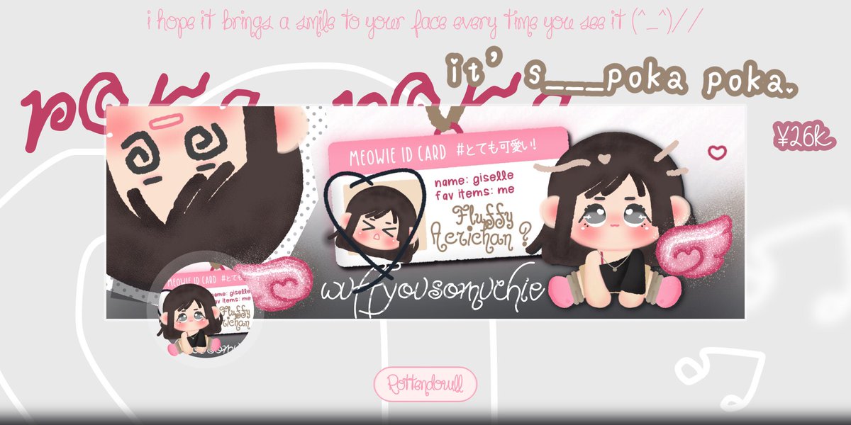 rottendowll's tweet image. 🧸⨳ help repost ?  🫕 d-danke  .  .

mmlo &amp;gt;  。o  bantu ospek layout chibi yuk 🎡
[ おやつ行こう ]  ⌕ 🫙︵ ₊ jika ada kesamaan dengan BA lain tolong DM aku 🛝 യ tersedia open by req  :,,___33

🧃 ¥26K free retext 

⑅ #zonaba #zonauang 🎀幸せの店