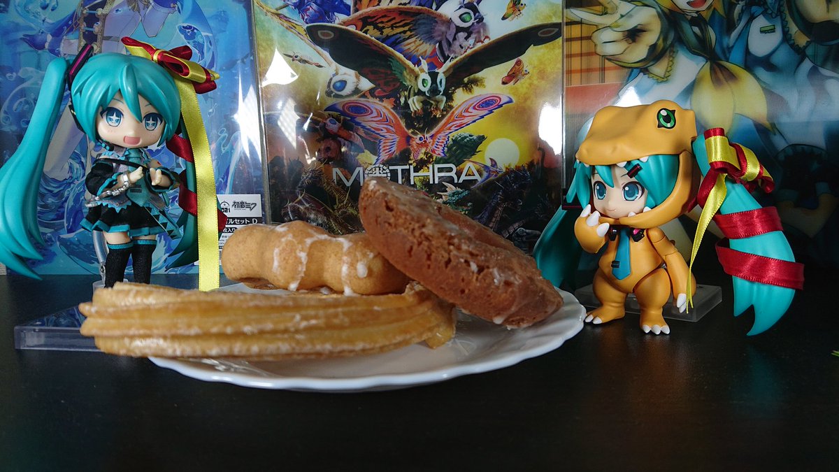 ドーナツ買ってきたら機嫌直してくれました。単純。 ドーナツは