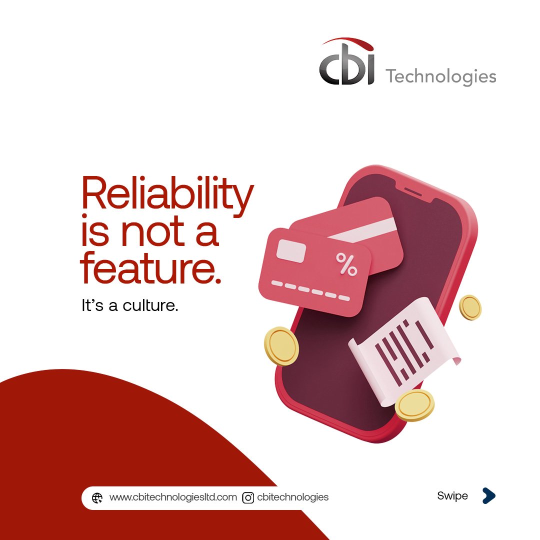 cbi_tech's tweet photo. At CBI Technologies, reliability isn’t something we add on.
It’s how we build.
It’s how we secure.
It’s how we deliver.

#Cbitechnologies #swift #fast #secure https://t.co/7GTi9mQllo
