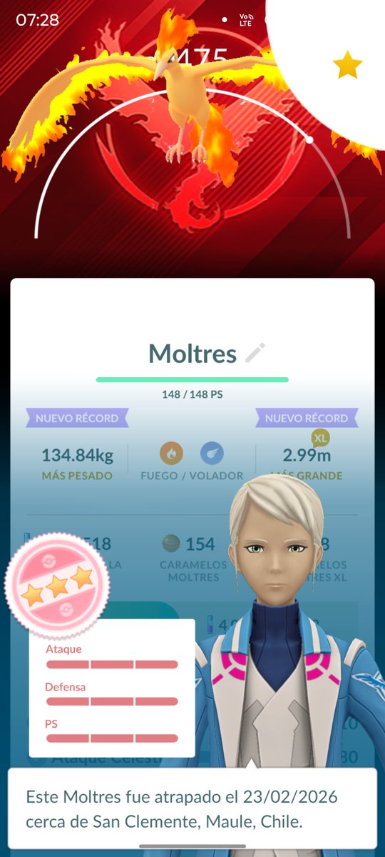 💯Nuevo Cien y con fondo💯
#PokemonGO 
#PokemonGOfriends 
#PokemonGOApp 
#PokemonGOTour