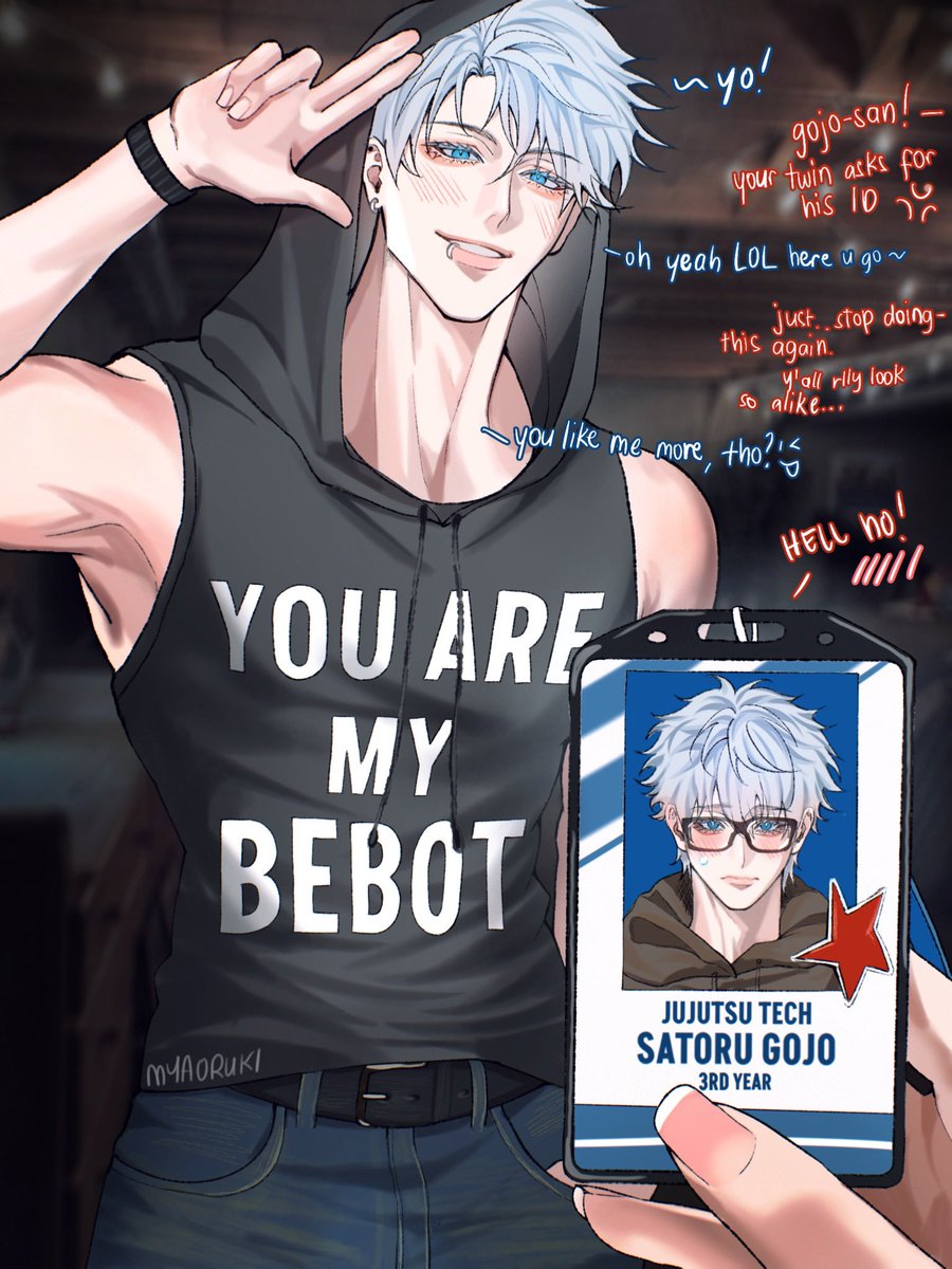 my take on #fratjo and #nerdjo twins 🤭✨