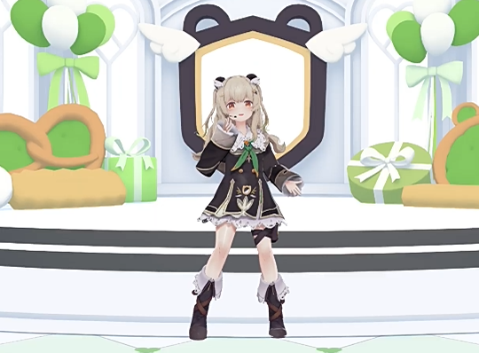 天絆ささは3Dお披露目改】つ…ついに…3Dでおまもりっ！🎋🥨 動いて