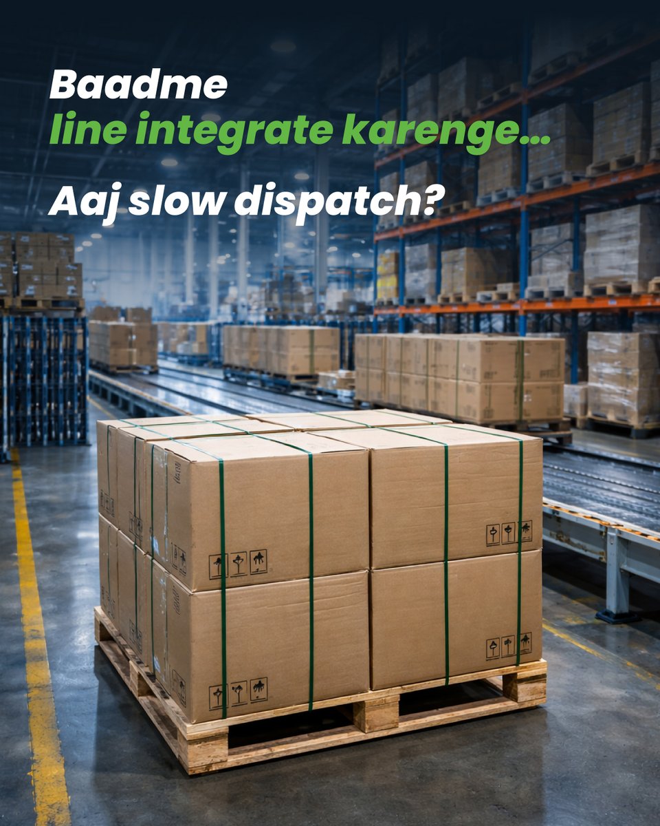 bandma_india's tweet image. Baadme sounds small…

Until it costs you speed, efficiency, and growth.Upgrade today. Because “later” is expensive.
.
.
.
#Bandma #BaadmeNahiAbhi #PackagingAutomation #SmartManufacturing #BusinessGrowth