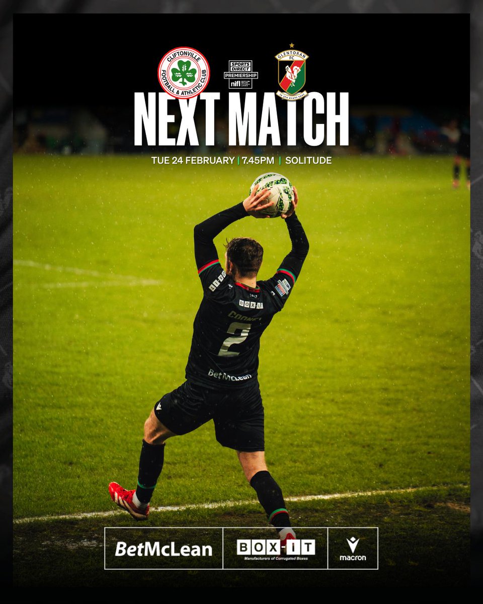 Glentoran FC tweet media