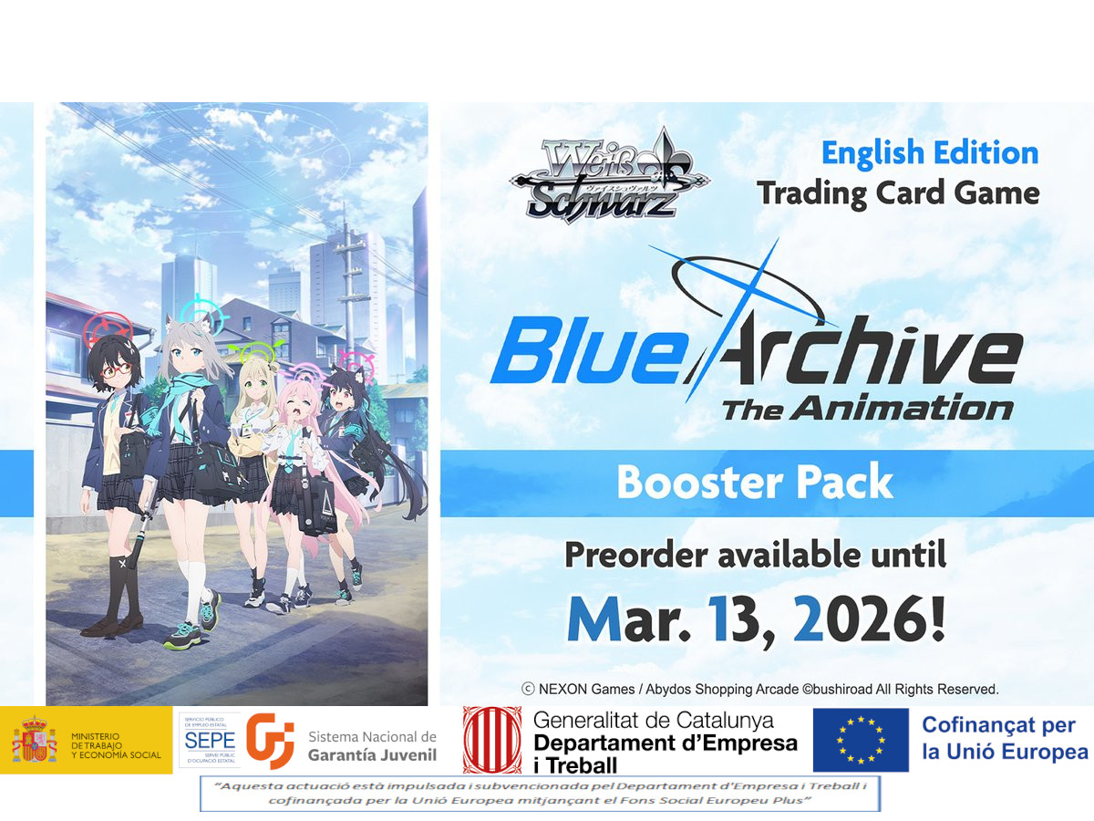 Ya disponibles las reservas de Blue Archive The Animation. #WeissSchwarz #BlueArchive 
limitedcardboard.es/es/6-weiss-sch…