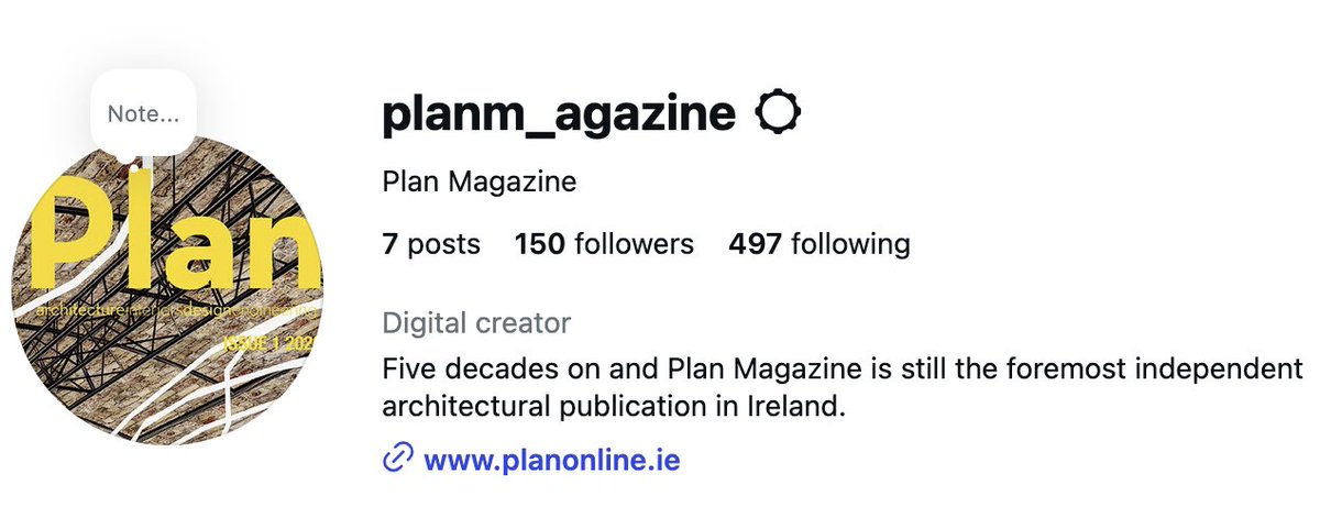 Plan Magazine tweet media