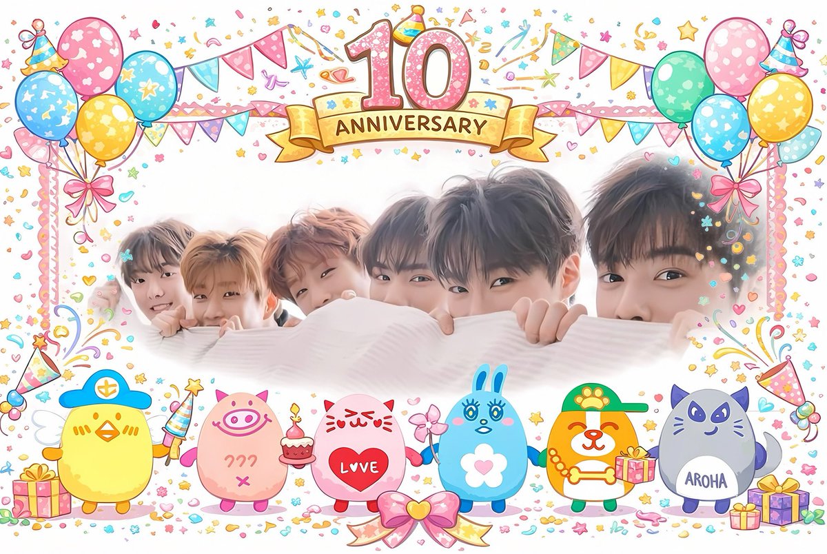 ASTRO10周年おめでとう🧡💚🩵❤️💙💛
たくさんのグループの中でASTROに出会えてAROHAになれた事に感謝✨
これからもずっと星の子たちの幸せと健康を願っています💫

#아스트로 #ASTRO
#아로하 #AROHA
#아스트로10주년_영원히빛날별들
#ASTRO_10th_Anniversary