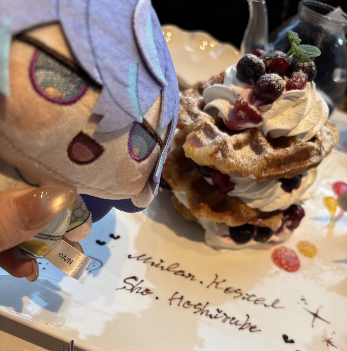 ごめんね、代わりに食べるね。