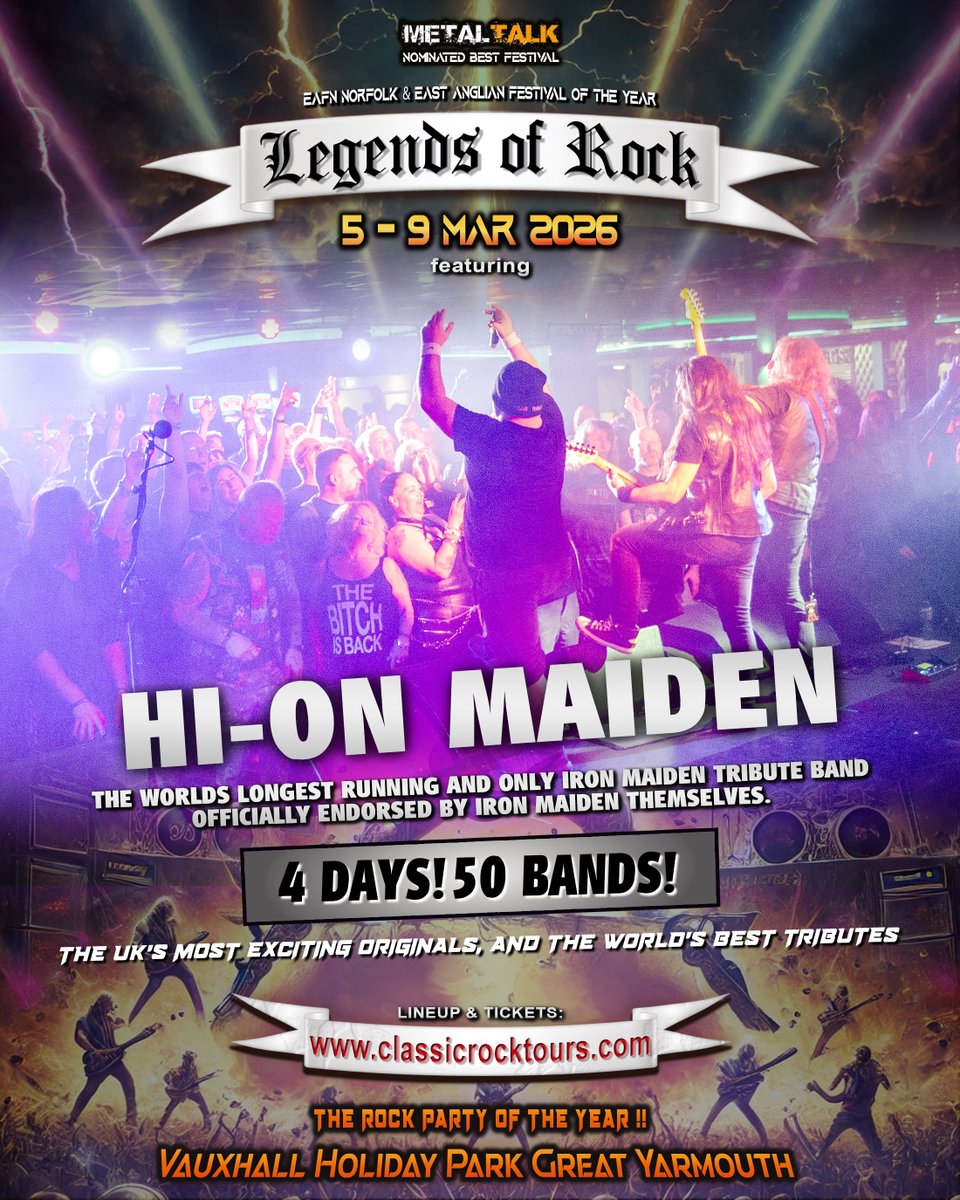 Legends Of Rock - UK tweet media