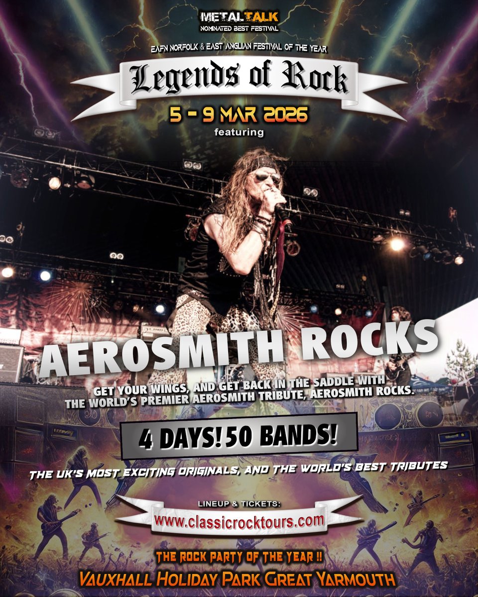 Legends Of Rock - UK tweet media
