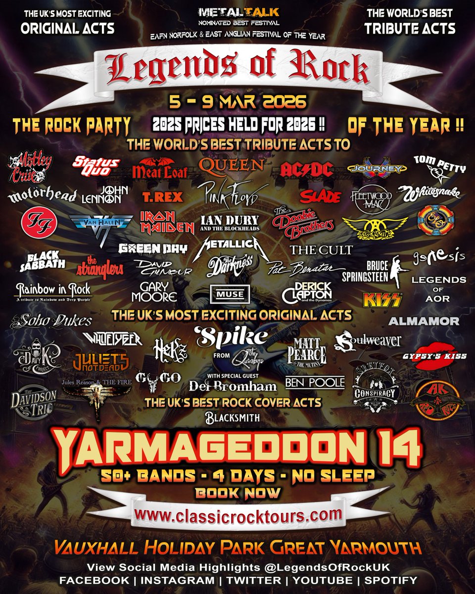 Legends Of Rock - UK tweet media