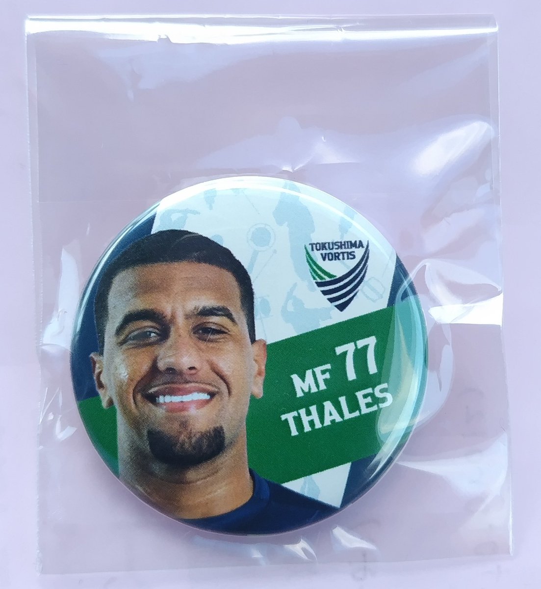 徳島ヴォルティス 顔缶バッジ2026 譲 25 27 77 #徳島ヴォルティス