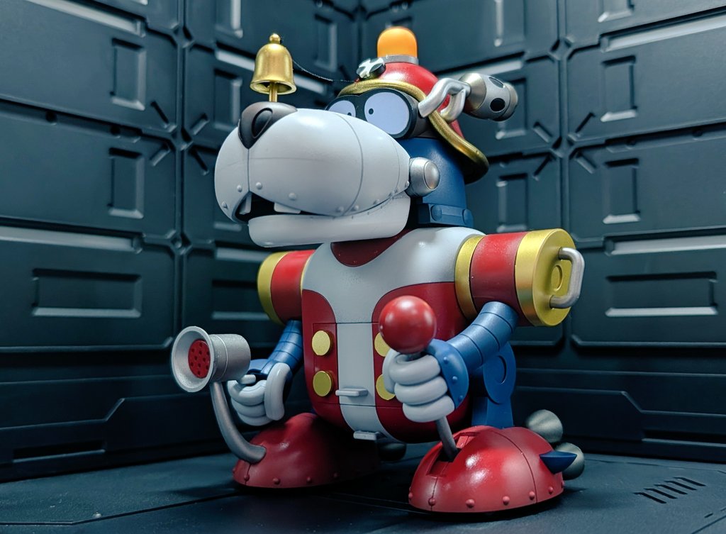 エヴァ見ながら ラグレアで塗装したヤッターワン撮影 #ヤッターマン