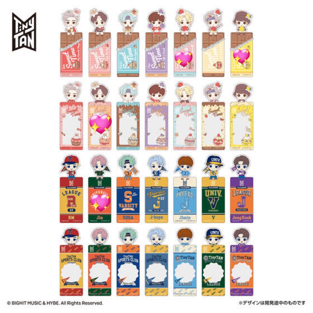 BTS バンタン タイニータン TinyTAN ブックマークコレクション Vol.6