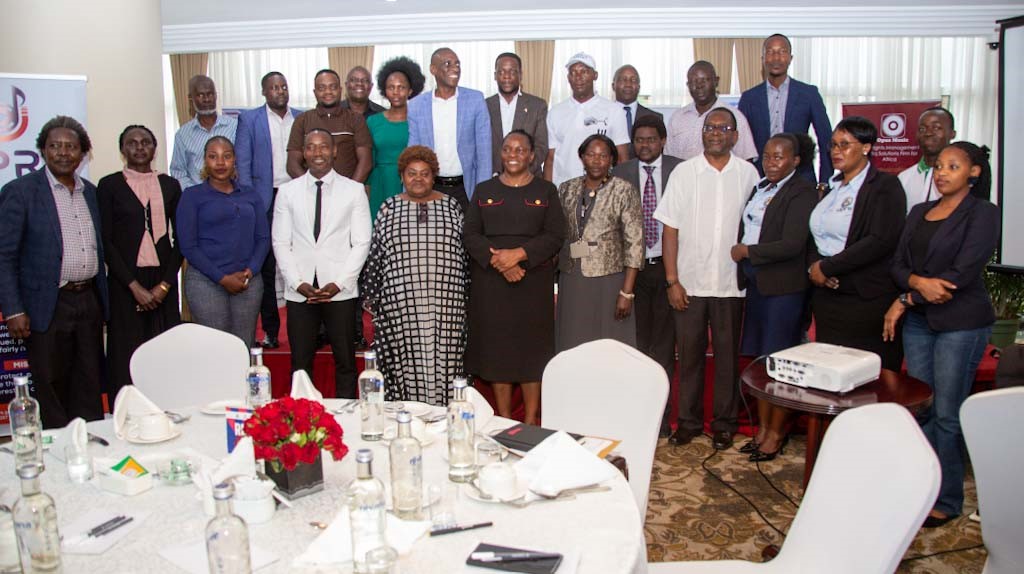 Launching the National Copyright Awareness Campaign across Uganda by Hon Peace Mutuuzo Hon. PEACE MUTUUZO  Minister of state for Gender and culture