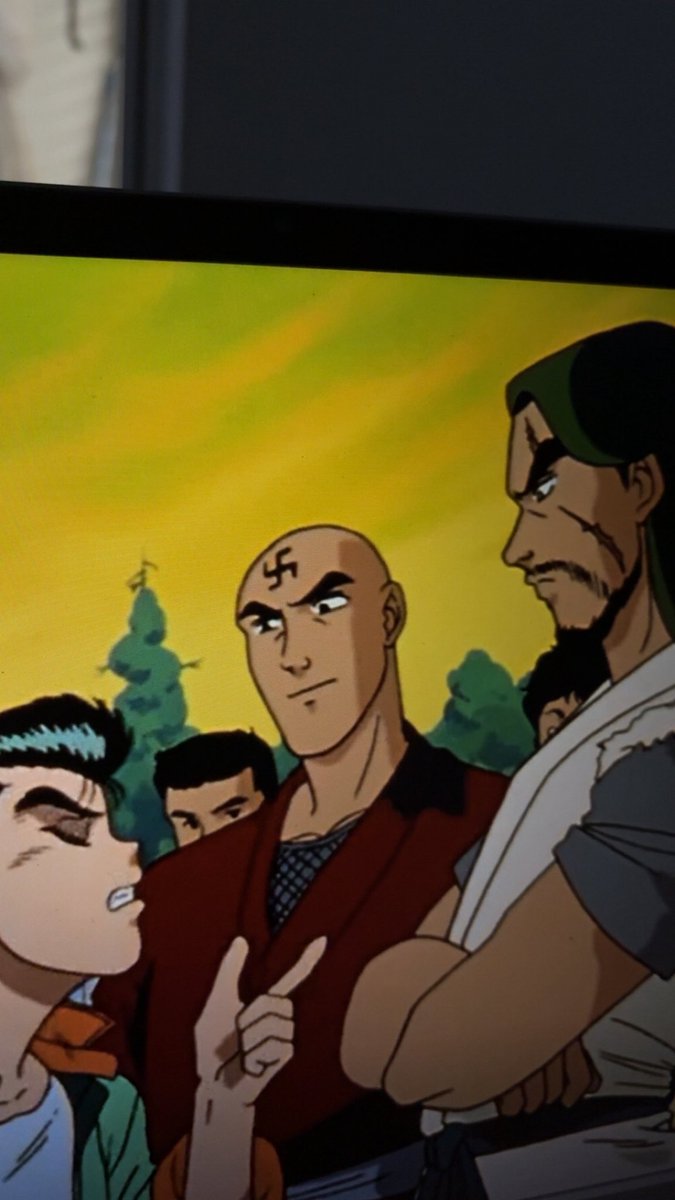 Un des mec de la manif de Quentin dans yuyu hakusho