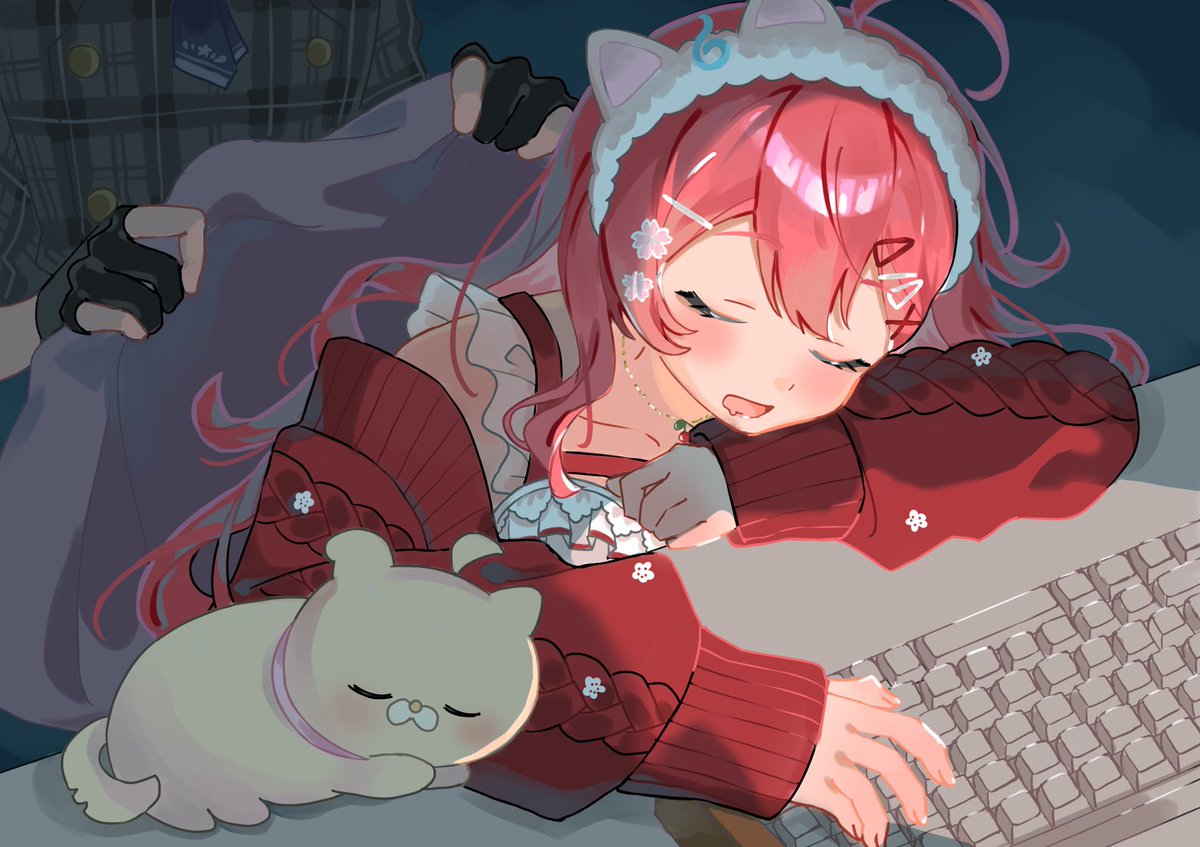 #miko_Art 
おやすみ