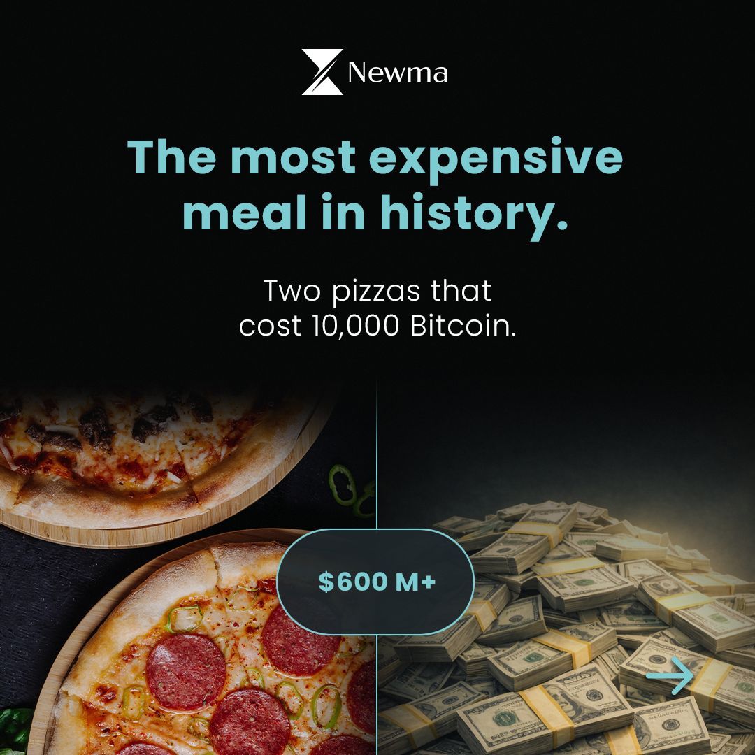 Newma_Capital's tweet photo. The $600 Million Mistake.
In 2010, Laszlo Hanyecz spent 10,000 BTC on two pizzas. Then: $41. Now: $600,000,000+.
Never trade a scarce asset for a depreciating one unless you absolutely have to.
Don't be the Pizza Guy of 2026.
#Newma #bitcoinpizzaday #bitcoin #hodl https://t.co/a89Mikl6DX