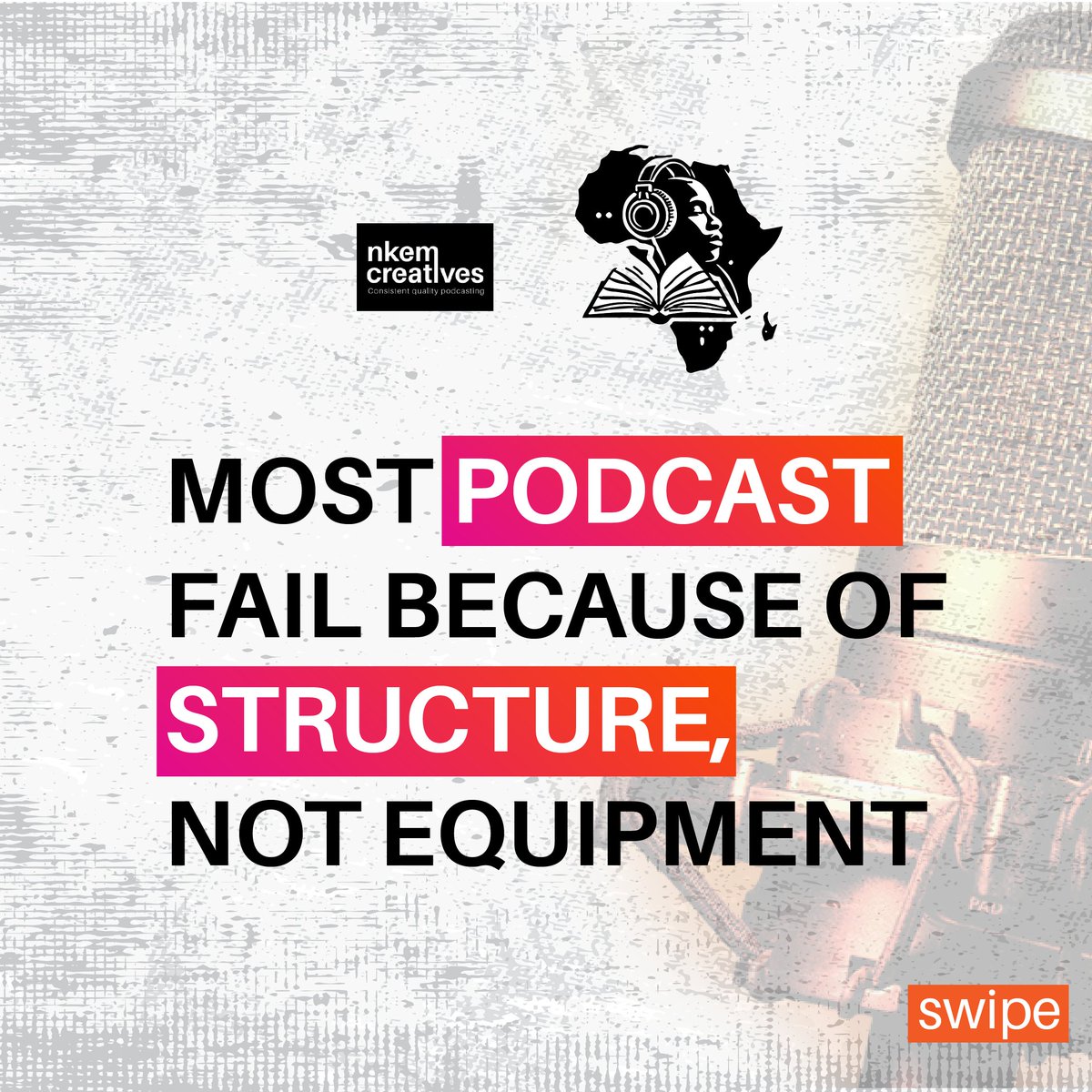 Most podcasts fail because of structure, not equipment (I’ve seen brands spend thousands on studio setups… and still struggle to hit 200 consistent listeners).

A thread 🧵