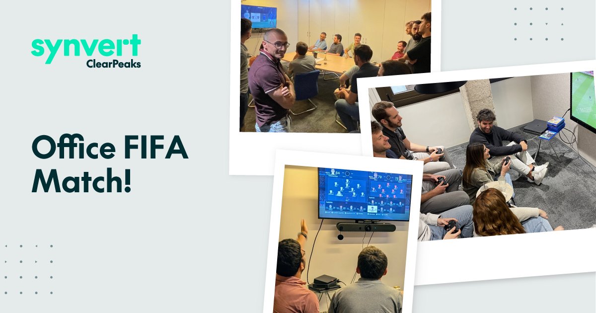 Throwback to our FIFA match recently, with lots of excited participation from our colleagues!

Want to join our amazing team? Check out our open positions and apply now! hubs.la/Q0448j7_0 

#hiring #careers #data #analytics #ai