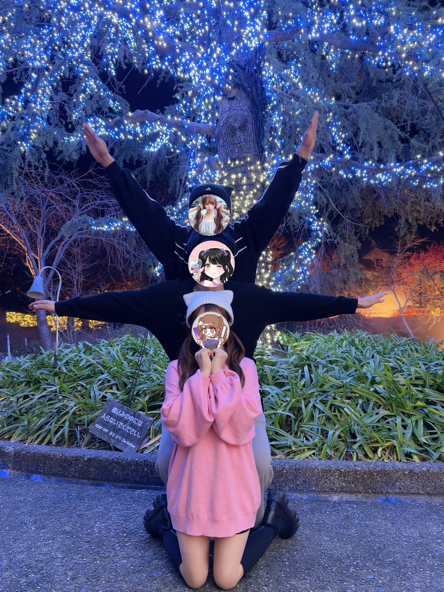 みんなで猫耳帽子かぶってった😽😽😽