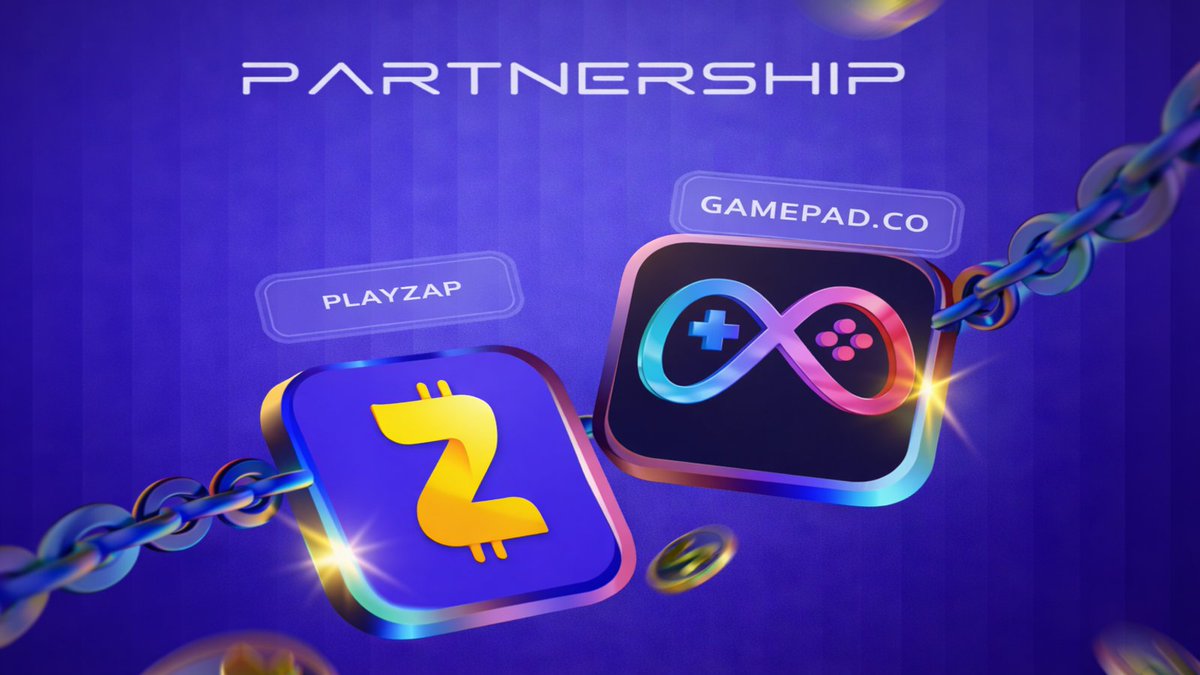 PlayZapGames's tweet photo. We’re excited to announce our partnership with #gamepadco 🤝
A DeFi runtime infrastructure for execution, powering scalable compute, protocol coordination, and long-term stability ⚙️🧬 Backed by @OKX_Ventures
Together, we aim to explore new opportunities at the intersection of infrastructure and GameFi — enabling more scalable experiences, deeper integrations, and stronger ecosystem foundations for PlayZap.
Follow @PlayZapGames and @gamepadco for more updates on the partnership 🚀