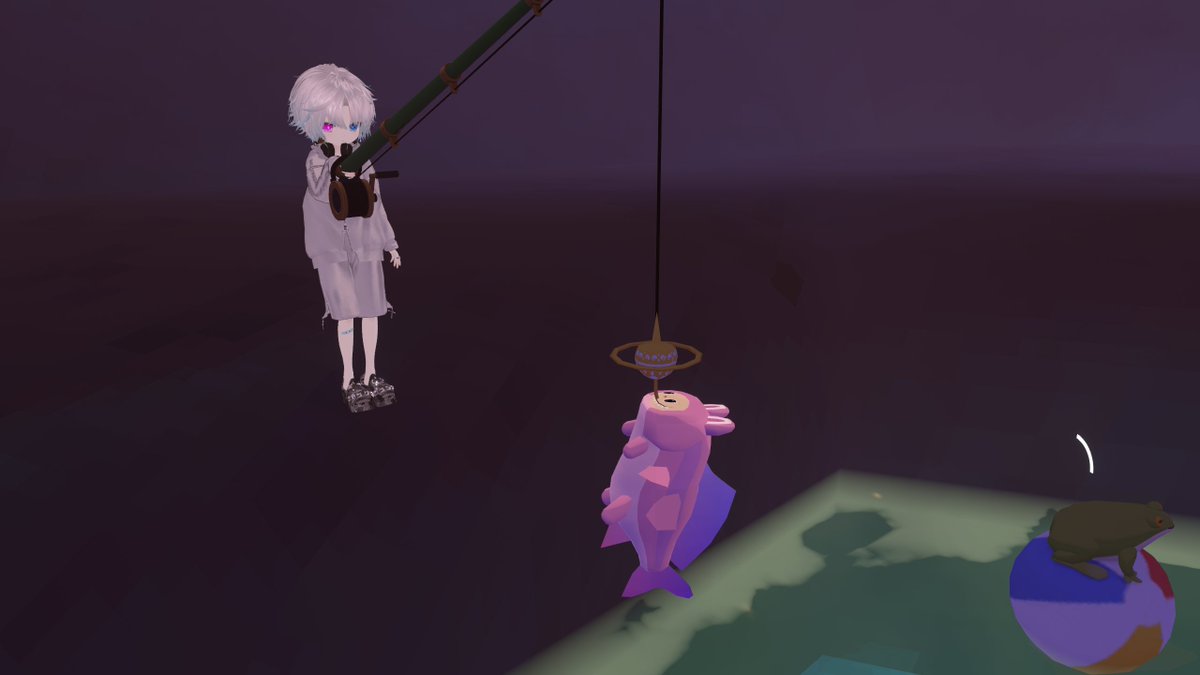 osyaka_vrc's tweet photo. ラブブきたあああ!
#VRChat
#FISHI https://t.co/Kd1RyaCMpu