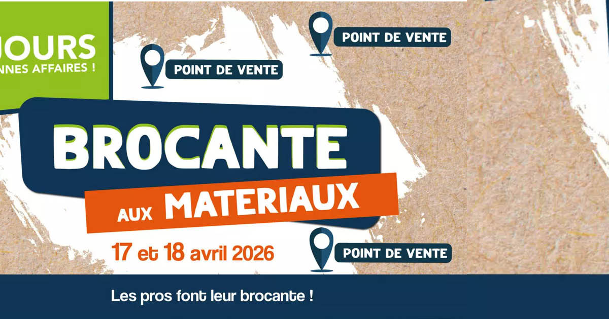 ♻️ La CMA Gironde - Nouvelle-Aquitaine, le GPV Rive Droite, l’OIM Arc Rive Droite de Bordeaux Métropole et Nouvel'R 33, lancent la Brocante aux Matériaux.

▶️ gpvrivedroite.fr/2026/la-brocan…

#Gironde #BordeauxMétropole #Bordeaux #BTP  #Réemploi #EconomieCirculaire #RéemploiMatériaux