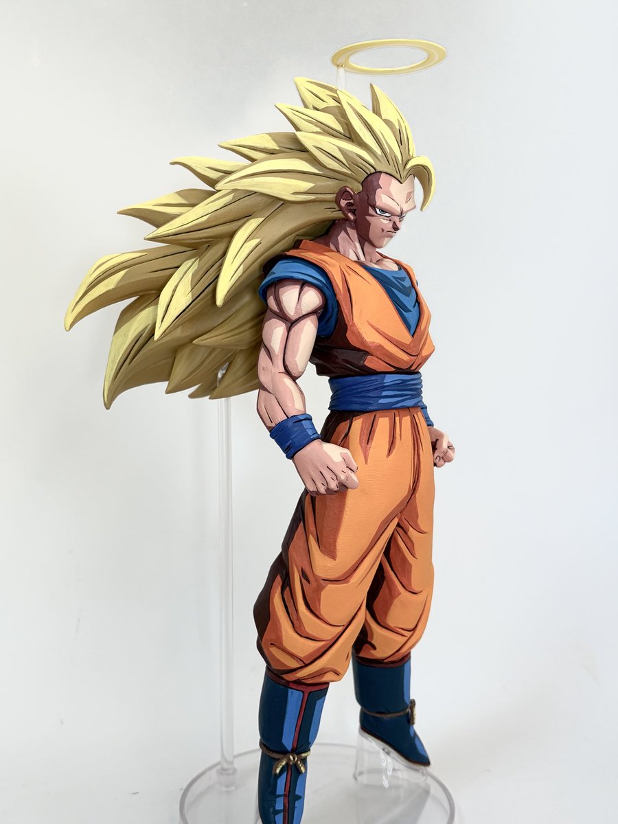 超サイヤ人3悟空！一番くじフィギュアリペイント！完成👍