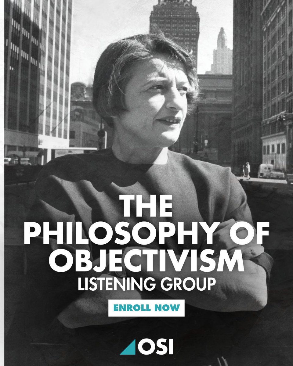 ◢ Objective Standard Institute tweet media